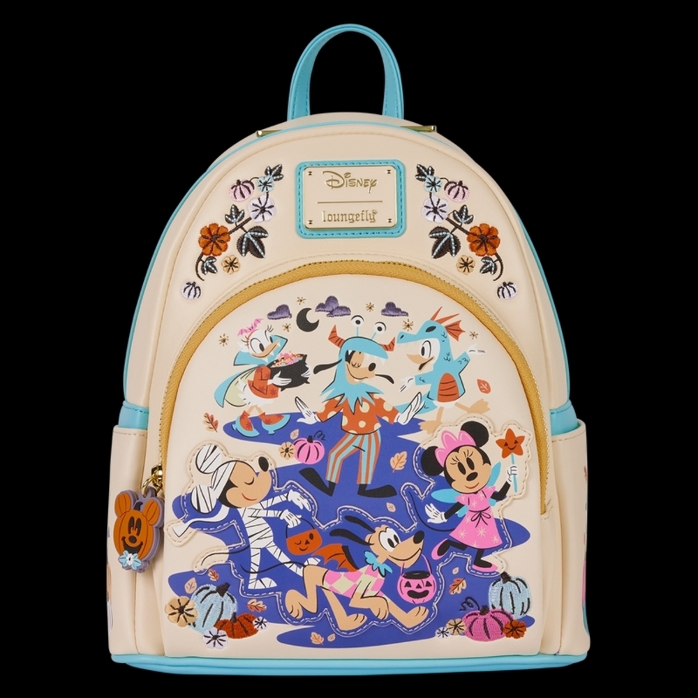 Disney Loungefly Halloween Backpack with Characters